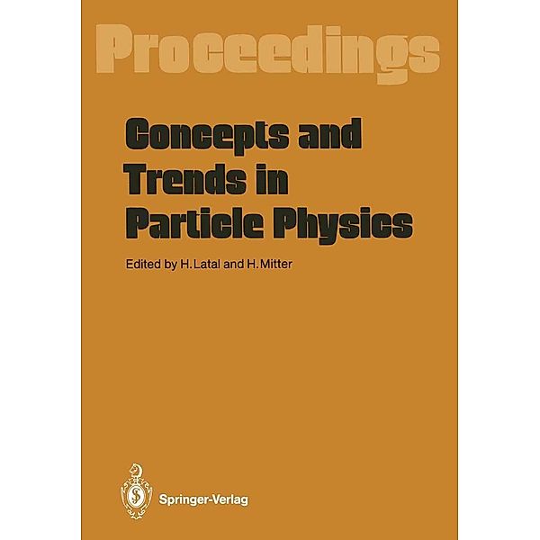 Concepts and Trends in Particle Physics