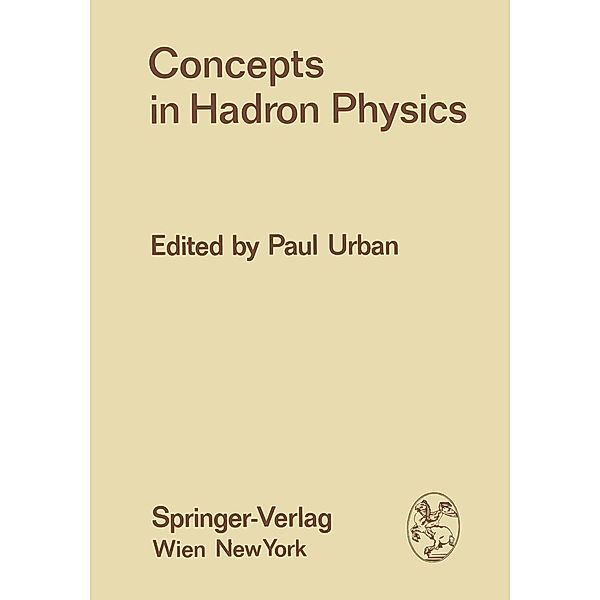 Concepts in Hadron Physics / Few-Body Systems Bd.8/1971