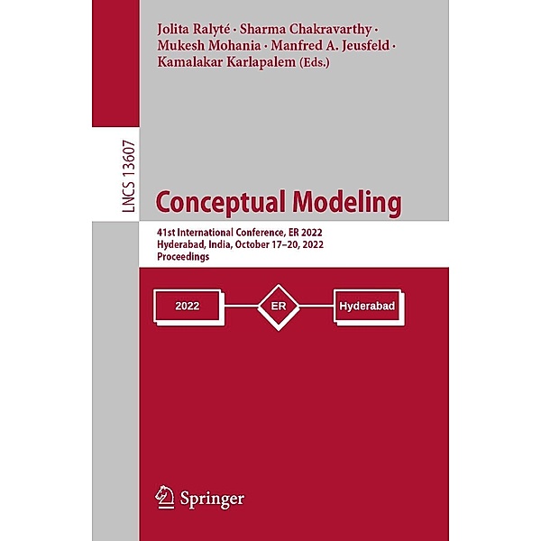 Conceptual Modeling / Lecture Notes in Computer Science Bd.13607