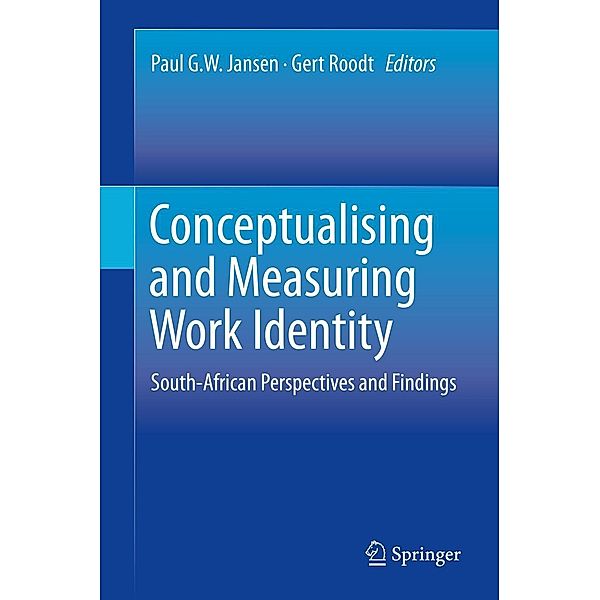 Conceptualising and Measuring Work Identity