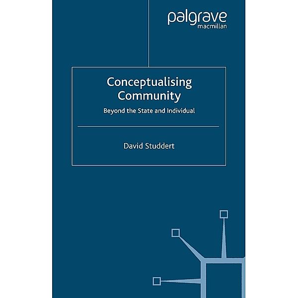 Conceptualising Community, D. Studdert