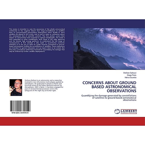 CONCERNS ABOUT GROUND BASED ASTRONOMICAL OBSERVATIONS, Stefano Gallozzi, Diego Paris, Marco Scardia