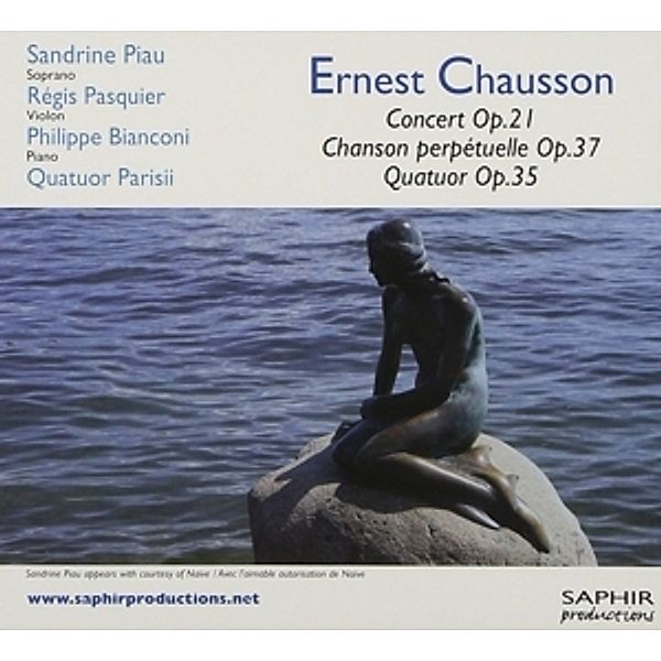 Concert-Chanson Perpétuelle, Piau, Pasquier, Bianconi, Quatuor Parisii