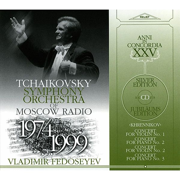 Concert For Violin 1+2/Concert For, Fedoseyev, Tschaikovsky Symphony Orchestra