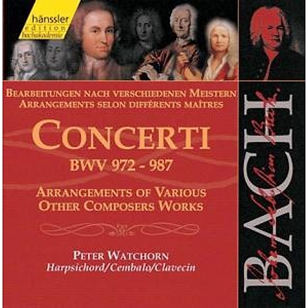 Concerti Bwv 972-987, Peter Watchorn