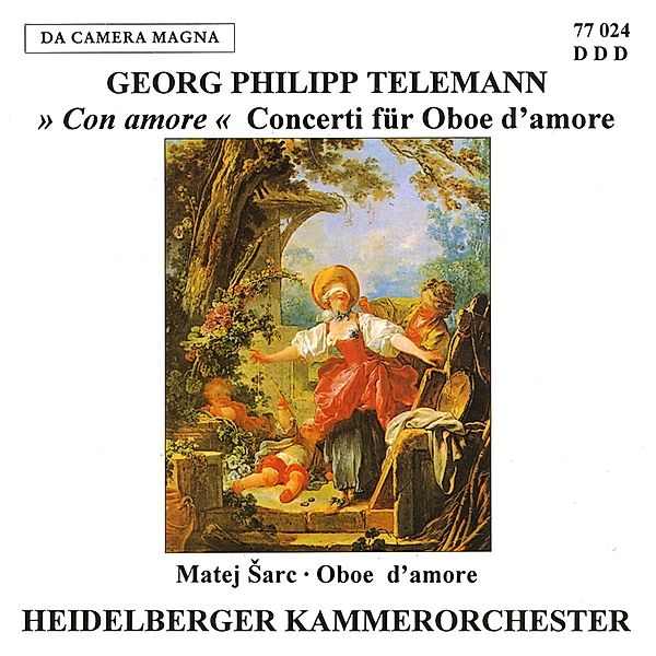Concerti Für Oboe D'Amore, M. Sarc, Heidelb.Kammerorch.