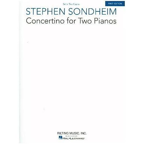 Concertino for Two Pianos, 2 Pianos, 4 Hands, 2 Vols., Stephen Sondheim