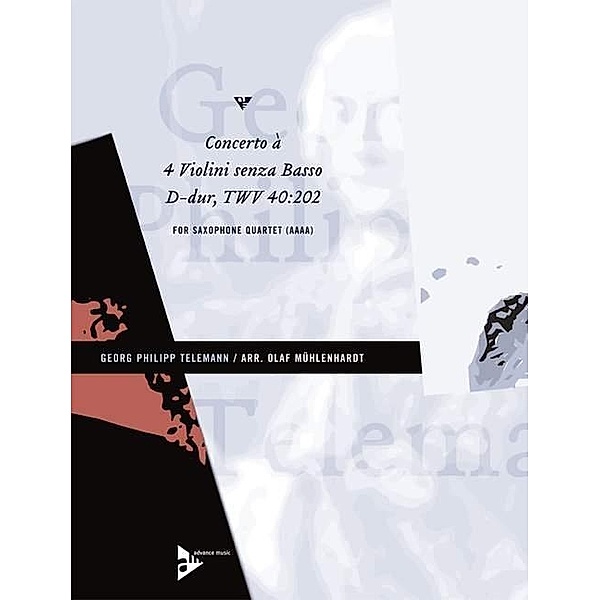 Concerto à 4 Violini senza Basso D-Dur, Georg Philipp Telemann