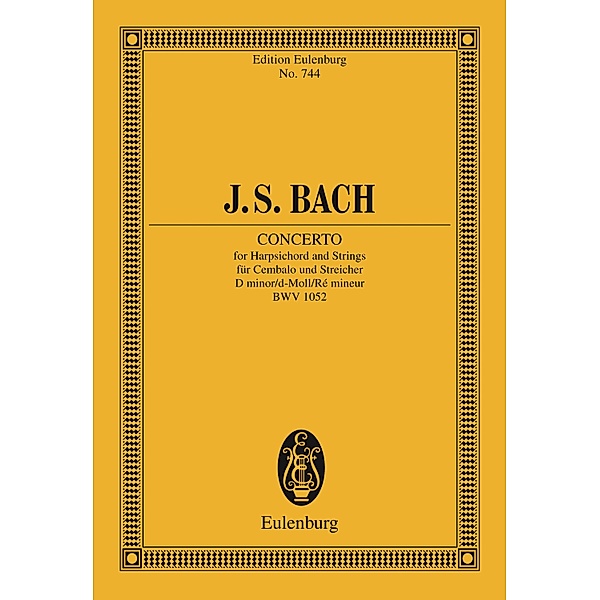 Concerto D minor, Johann Sebastian Bach