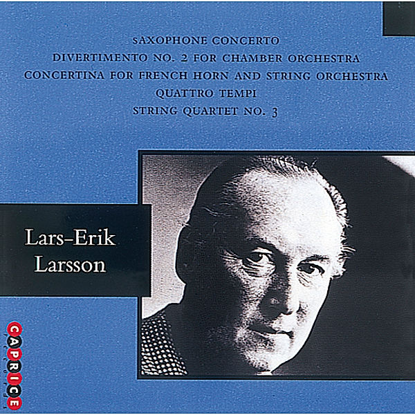 Concerto For Alto Saxophone And String, Christer Johnsson, Lanzky-Otto
