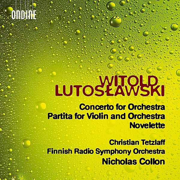 Concerto For Orchestra,Partita For Violin & Orch., Christian Tetzlaff, Finnish Radio Symphony Orchest