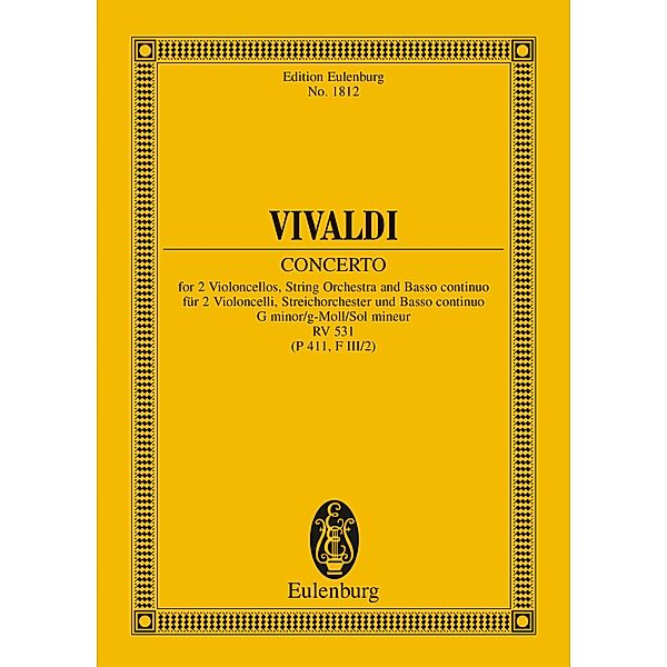 Concerto G minor, Antonio Vivaldi