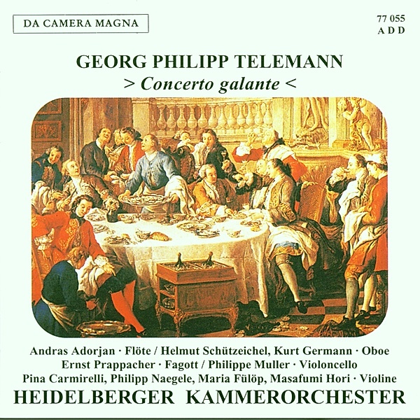 Concerto Galante, Adorján, Naegele, Heidelberger Kammerorchester