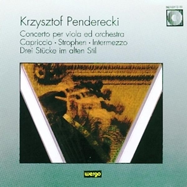 Concerto Per Viola Ed Orchestra/Capriccio/Stro, Mariusz Pedzialek, Olga Szwajgier, Zimmermann