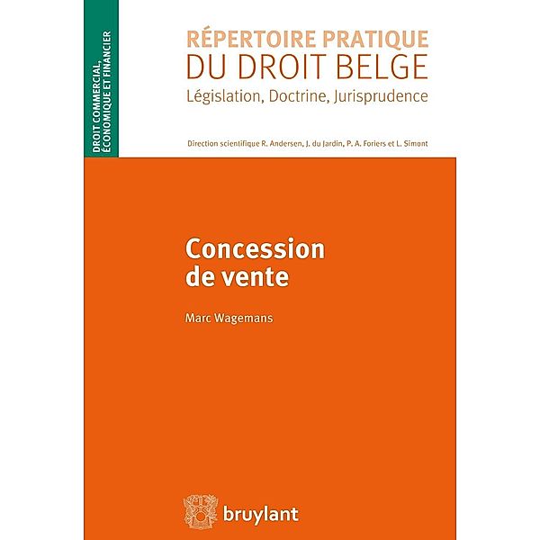 Concession de vente, Marc Wagemans