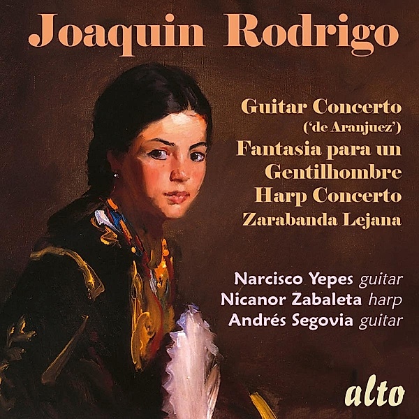 Concierto De Aranjuez/Fantasia Para Un Gentilhombr, Yepes, Zabaleta, Segovia, Spanish NO