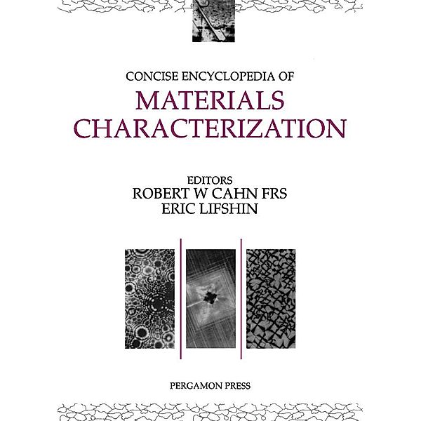 Concise Encyclopedia of Materials Characterization