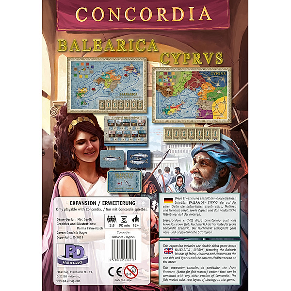 PD-Verlag Concordia - Balearica / Cyprus (Spiel), Mac Gerdts