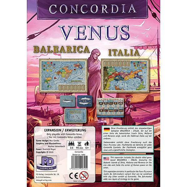 PD-Verlag Concordia - Balearica / Italia (Spiel-Zubehör), Mac Gerdts