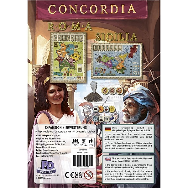 PD-Verlag Concordia Roma / Sicilia - Erweiterung, Mac Gerdts