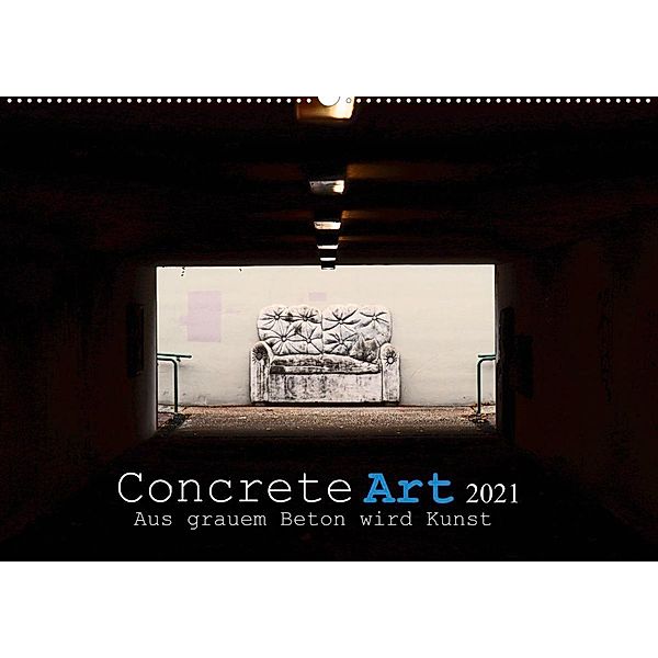 Concrete Art (Wandkalender 2021 DIN A2 quer), Andreas Marutschke