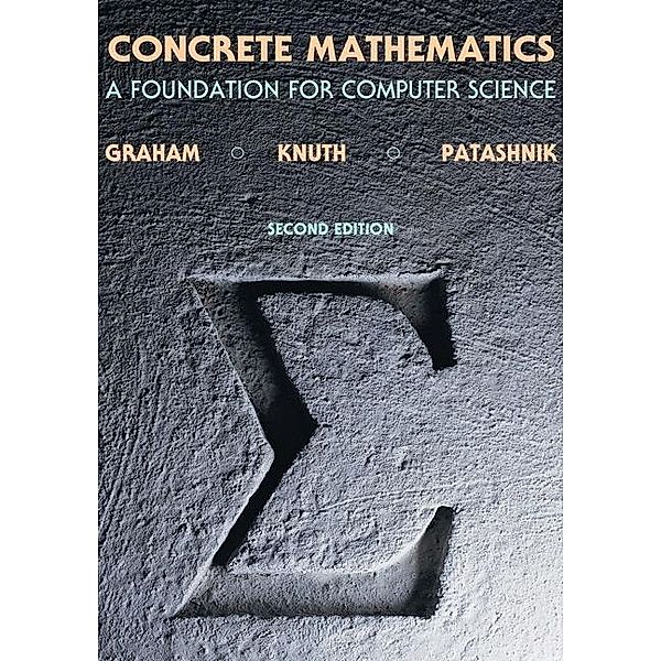 Concrete Mathematics, Ronald L. Graham, Donald E. Knuth, Oren Patashnik