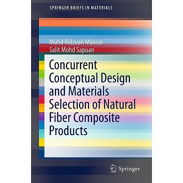 Concurrent Conceptual Design and Materials Selection of Natural Fiber Composite Products / SpringerBriefs in Materials, Muhd Ridzuan Mansor, Salit Mohd Sapuan