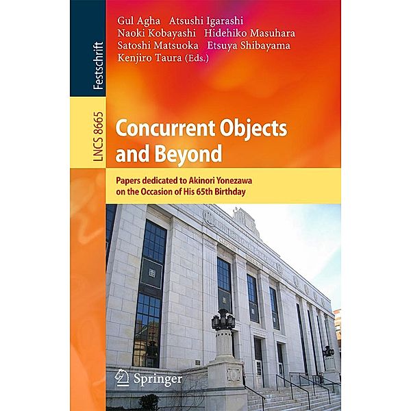 Concurrent Objects and Beyond / Lecture Notes in Computer Science Bd.8665