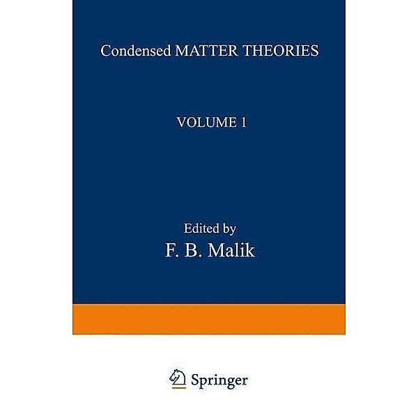 Condensed Matter Theories, F. B. Malik