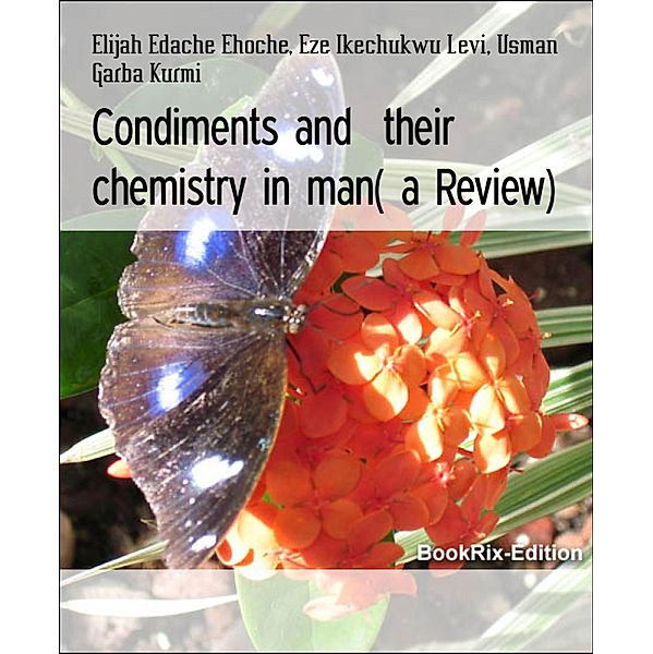 Condiments and  their chemistry in man( a Review), Elijah Edache Ehoche, Eze Ikechukwu Levi, Usman Garba Kurmi