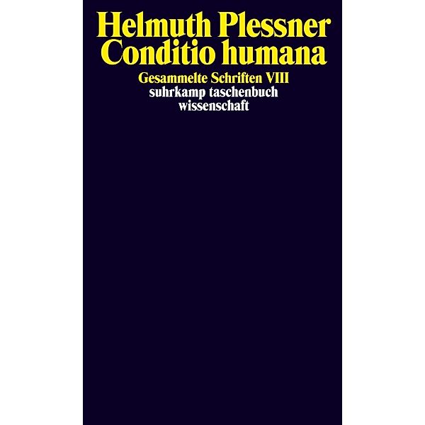 Conditio humana, Helmuth Plessner