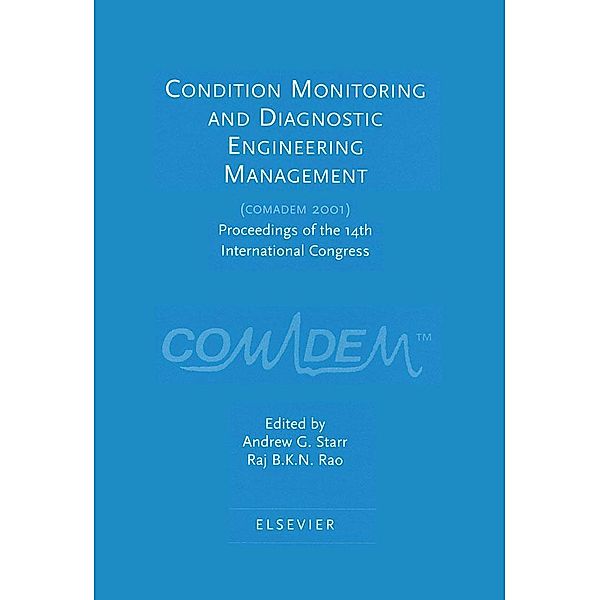 Condition Monitoring and Diagnostic Engineering Management, A. Starr, B. K. N. Rao