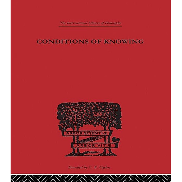 Conditions of Knowing, Angus Sinclair
