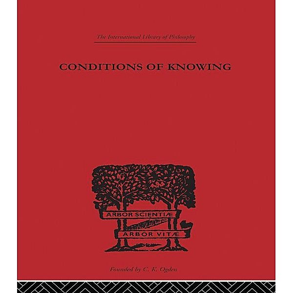 Conditions of Knowing, Angus Sinclair