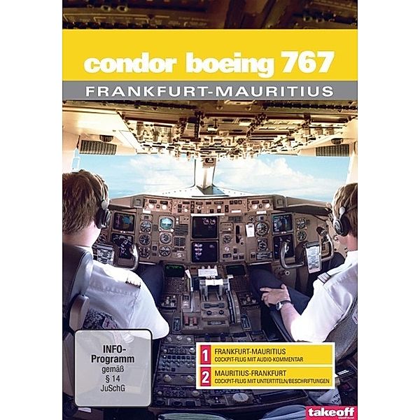 Condor Boeing 767 - Cockpit-Flüge, 1 DVD