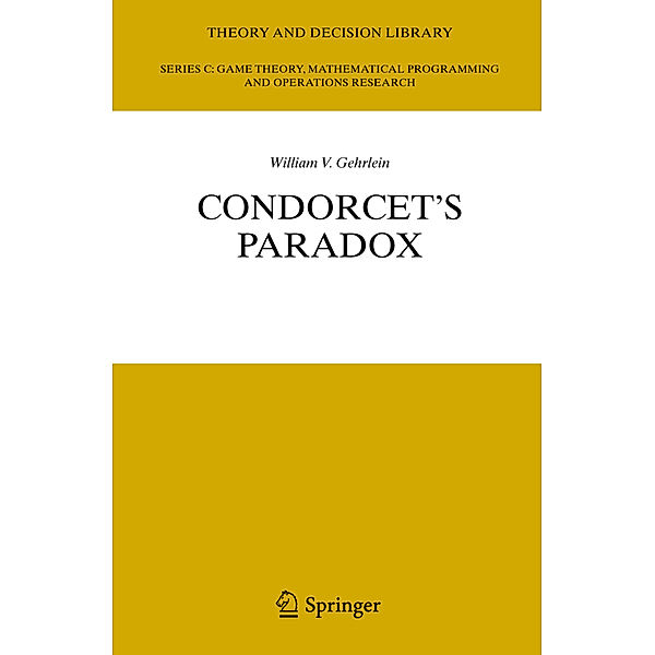 Condorcet's Paradox, William V. Gehrlein