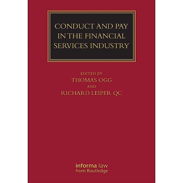 Conduct and Pay in the Financial Services Industry