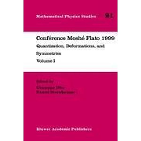 Conférence Moshé Flato 1999