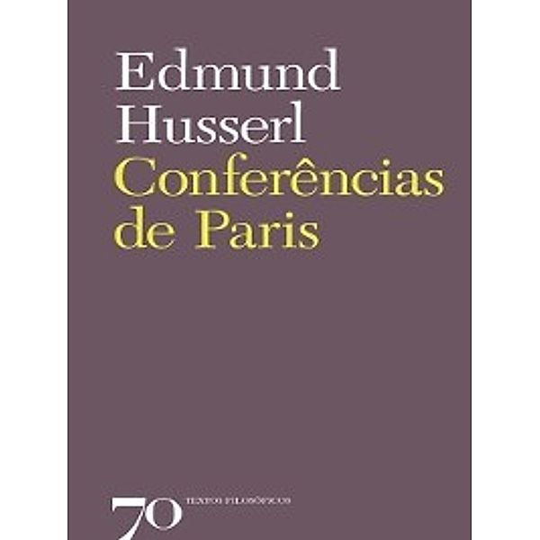 Conferências de Paris, Edmund Husserl