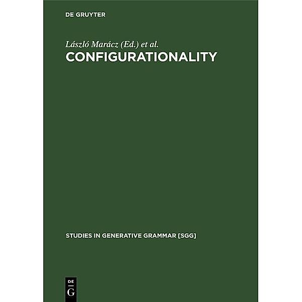 Configurationality / Studies in Generative Grammar [SGG] Bd.34