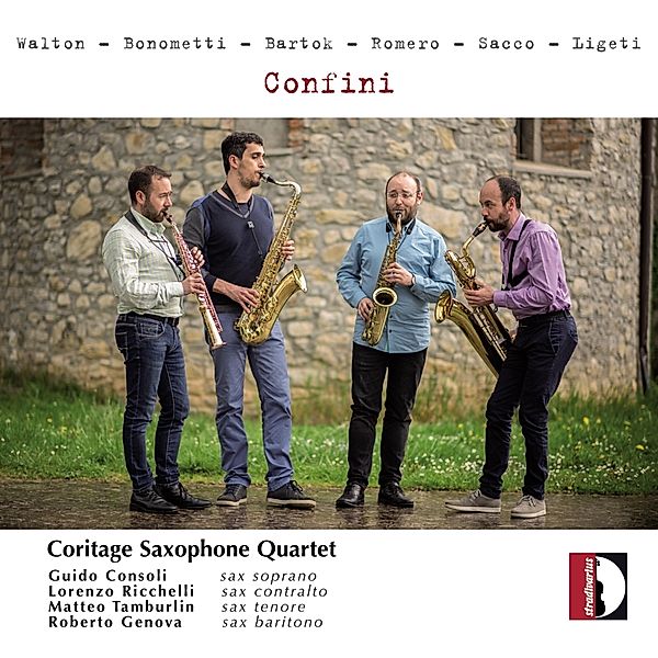 Confini-Werke Für Saxophon, Coritage Saxophone Quartet