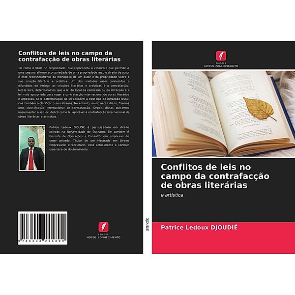 Conflitos de leis no campo da contrafacção de obras literárias, Patrice Ledoux DJOUDIÉ