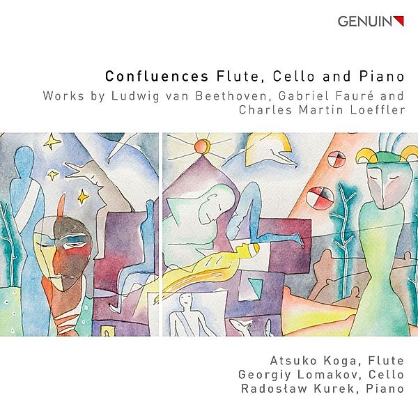 Confluence-Flute,Cello And Piano, Atsuko Koga, alpv.Geprgoy Öp, Radoslaw Kurek