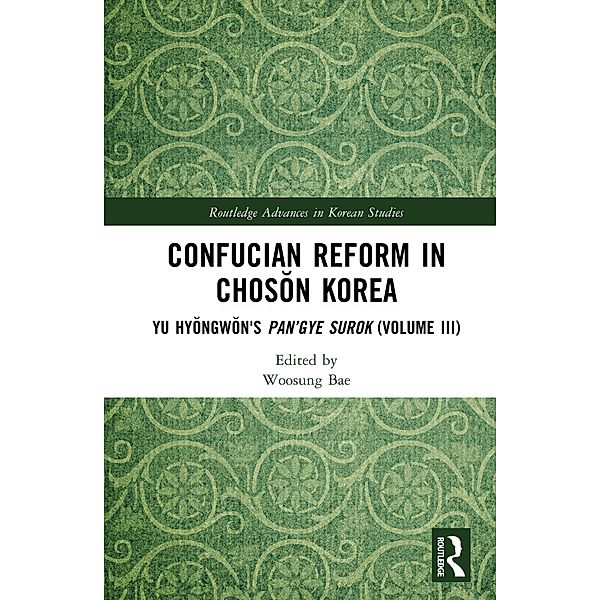 Confucian Reform in Choson Korea, Hyongwon Yu