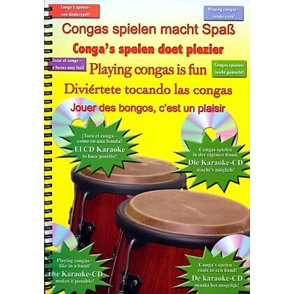 Conga spielen macht Spaß, m. 1 Audio-CD, Streetlife