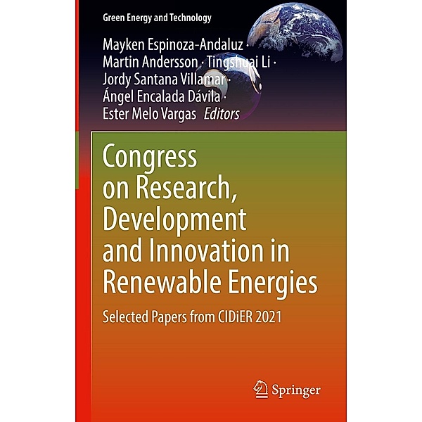 Congress on Research, Development and Innovation in Renewable Energies / Green Energy and Technology
