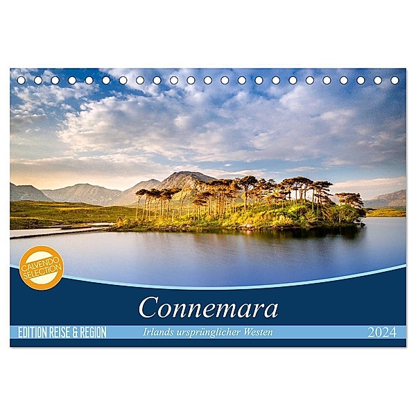 Connemara - Irlands ursprünglicher Westen (Tischkalender 2024 DIN A5 quer), CALVENDO Monatskalender, Matthias Klenke