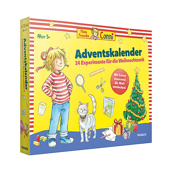 Conni Adventskalender, 24 Experimente für die Weihnachtszeit, für Kinder ab 5 Jahren