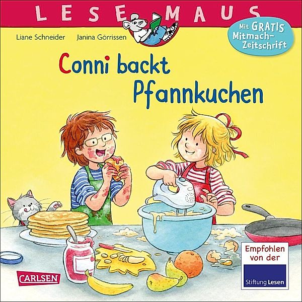 Conni backt Pfannkuchen / Lesemaus Bd.123, Liane Schneider