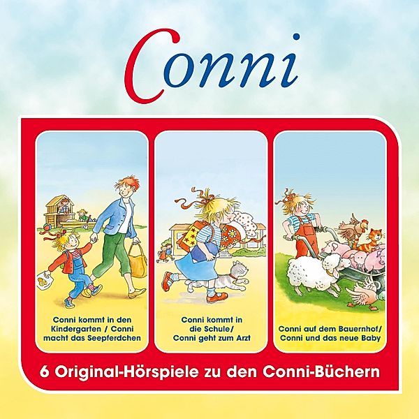 Conni - Conni - Hörspielbox, Vol. 1, Liane Schneider, Hans-Joachim Herwald, Sabine Jahnke